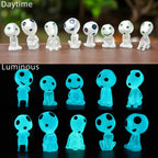 Comparison of luminous figures under day and night lighting conditions.