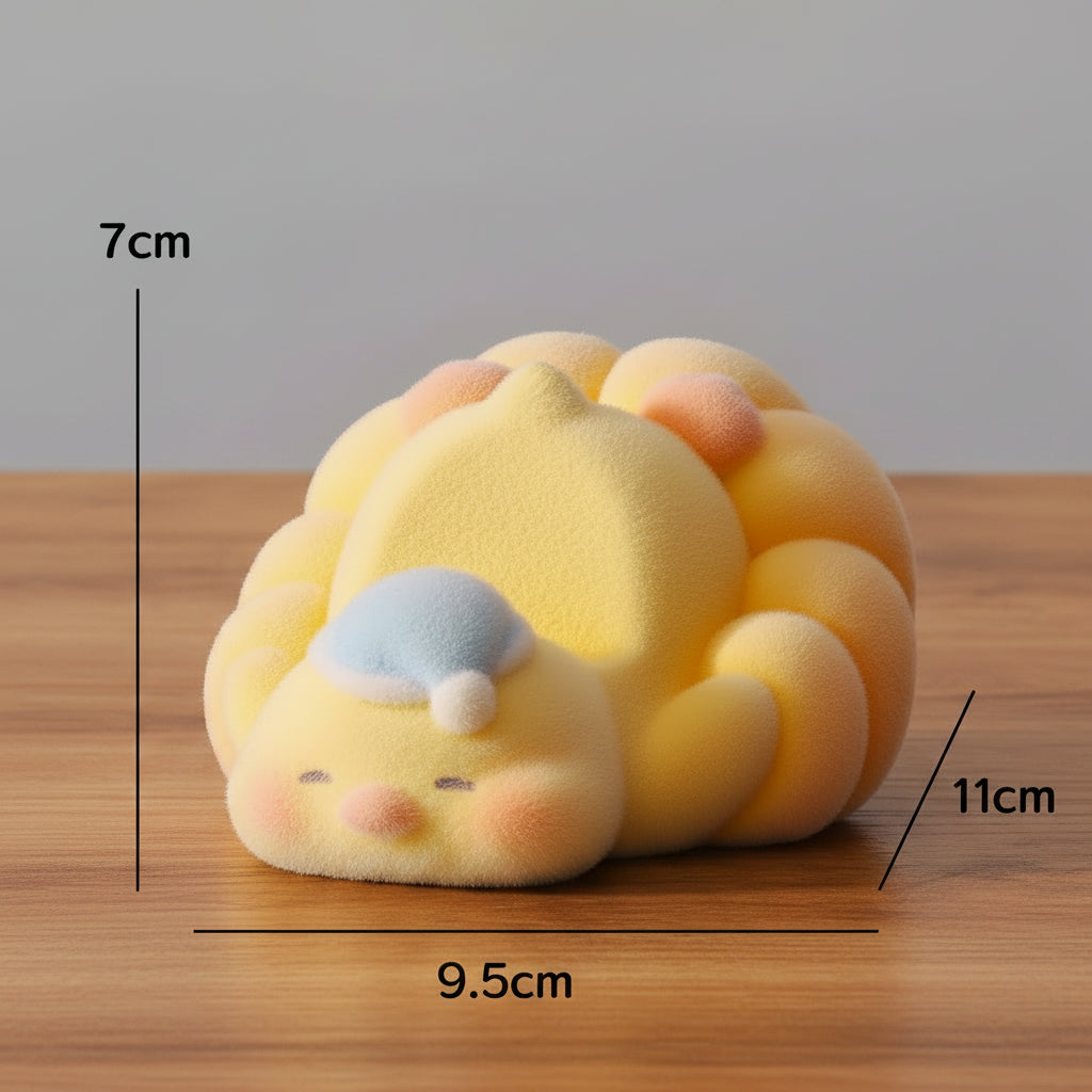phone holder with measurements on a wooden surface